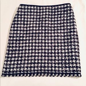 *SOLD* Ann Taylor wool blend tweed skirt